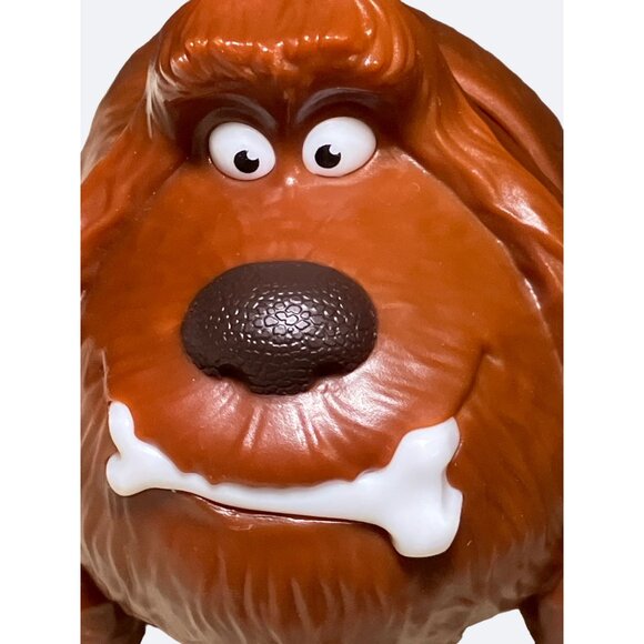 Burger King Secret Life Of Pets Brown Dog Toy Figure Bobble Head - Picture 5 of 10
